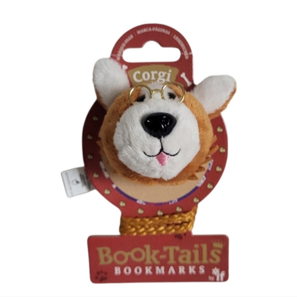 NEW If USA Book-Tails Bookmark - Corgi